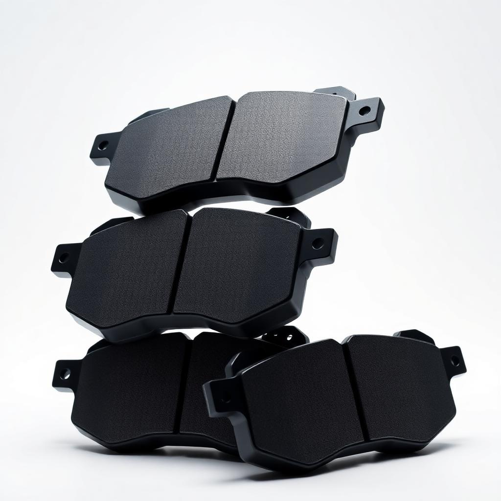 Set of front brake pads