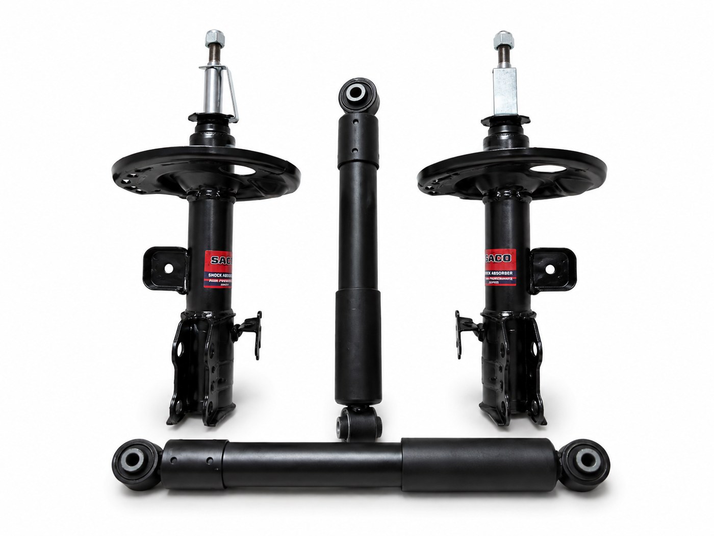SACO front strut and shock absorber set
